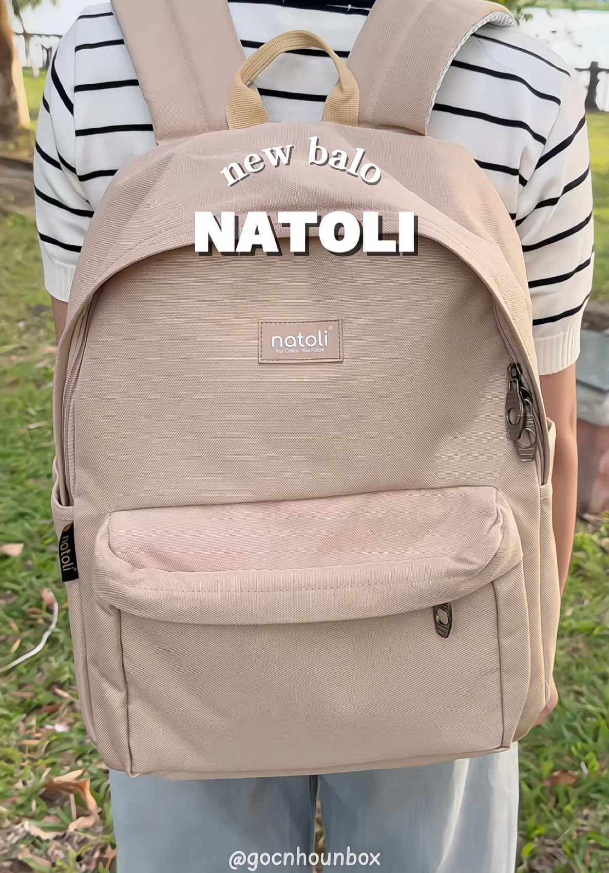Balo nhà Natoli mang đi học xinh lắm lun #xuhuong #balo #balodihoc #natoliofficial #gocnhounbox 