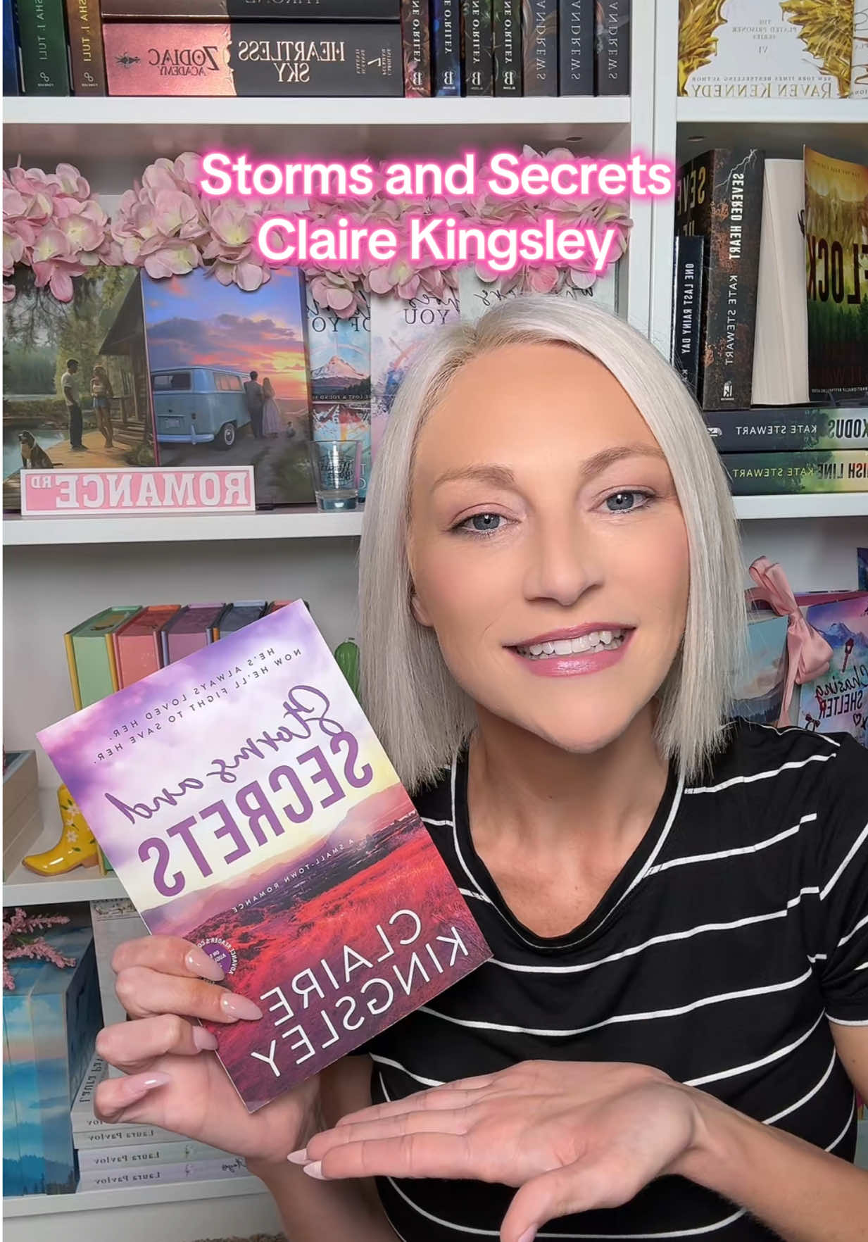 ✨Happy Rerelease for Storms and Secrets by @Claire Kingsley Books  If you are one of my ROMANCE SUSPENSE GIRLIES you need to immediately add this series to your TBR! ⭐️⭐️⭐️⭐️⭐️ This book had some darker themes AND a 3rd POV which just made the plot even more intriguing!  Let me know if you’ve read it and if not definitely add it to your TBR! Tropes: ✨Second Chance ✨Small Town ✨Romance Suspense ✨Best Friends Brother ✨Touch Her & 💀 ✨Golden Retriever  #romanticsuspensebooks #romanticsuspense #stormsandsecrets #bookrec #BookTok  