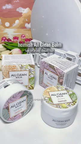 Da sạch – mịn – glowy ✨ Pick liền em sáp tẩy trang nhà Heimish đi mấy bà ơi 🫶@heimish Vietnam @StyleKorean_VN  #skincare #saptaytrang #heimish #heimishvn #beauty 