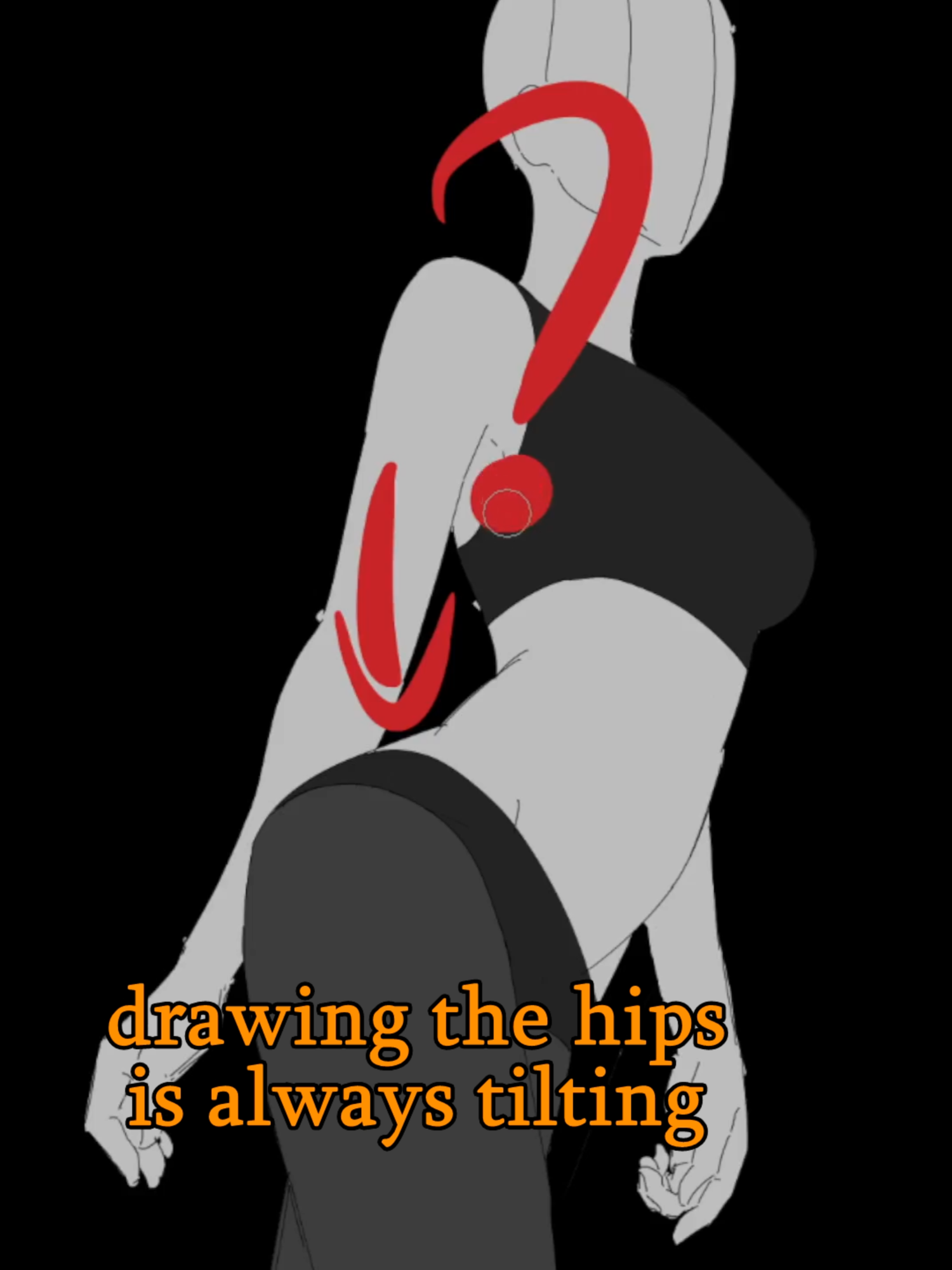 Mistake When Drawing Hips - Quick Art Tips #sketch #tutorials #artists #drawingtutorial #doodle #drawings #sketchbook #practice #artist #art