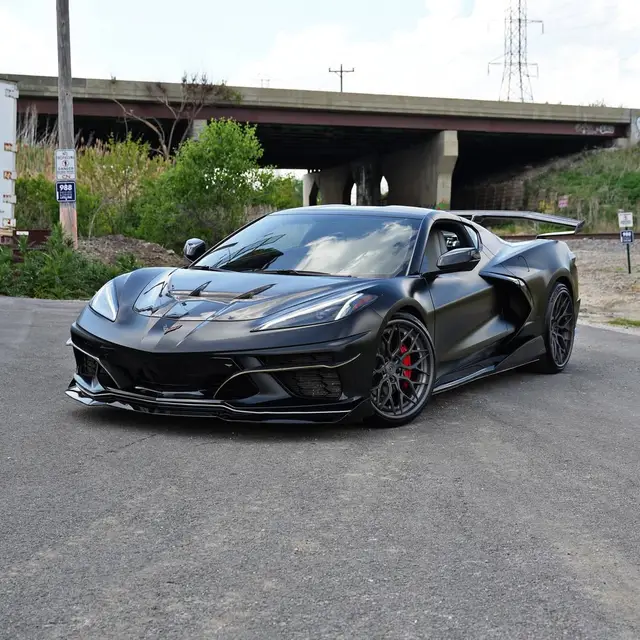 ❗New Inventory❗ 🚨2020 Chevrolet Corvette C8 (Procharged)🚨 🎨Exterior: Black   🖤Interior: Sky Cool Gray   📏Mileage: 17,000 Miles | Clear Title   💰Priced at: $79,995 ⚡Performance Upgrades & Modifications: - 6.2L V8 Engine → Procharger Stage 2 (Upgraded Injectors & Heads)   - Conservative Tune → 690 HP to the Wheels - Custom Exhaust System   - Full Satin PPF Protection   - Air Lift Suspension System   - Carbon Fiber Body Kit:     - Rear Diffuser     - Hood     - AGM Wing with Custom LED Tail Lights     - Side Skirts     - Canards with LED     - Front Splitter     - Vertical Doors     - Extended Side Boomerangs   - Vossen Wheels   - Red Painted Brake Calipers   - Carbon Mirrors   - Powder-Coated Supercharger with LED Lighting   - Custom LED Fog Lights & Rear Diffuser   - Rare White Interior Trim   💼 We Offer: ✔️ Financing Available   ✔️ Trade-Ins Accepted   ✔️ We Buy Cars   📞Serious Inquiries Only Call or Text: +1 (217) 801-6446 @Motor Cars of Chicago  #motocarsofchicago #corvette #chicago #fyp 