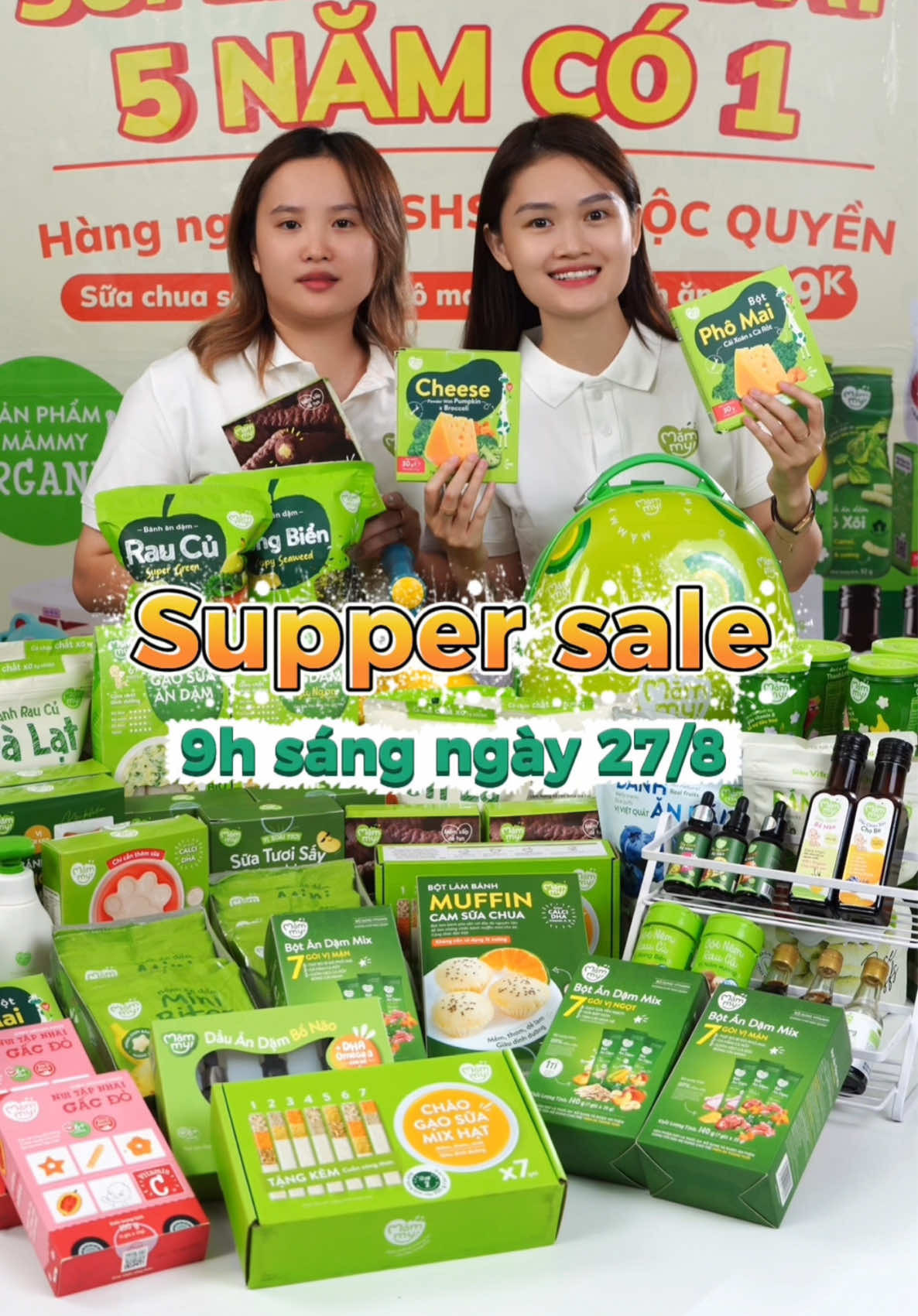 Hóng mega sale Mămmy ngày mai quá, các mom nhớ sạc đầy pin điện thoại để 9h sáng mai vào săn sale Mămmy. Rẻ điên, rẻ đỉnh nóc kịch trần luônnnn ạ. 😍 #mesamreview #mesam 