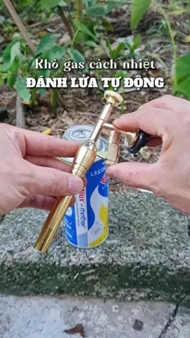 Khò gas cách nhiệt có đánh lửa tự động #khogas #khogasmini #giadungtienich 