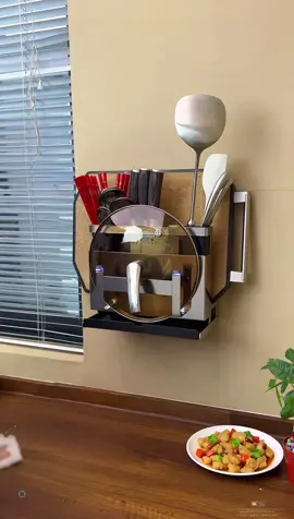 Kệ đựng đũa, dao, thớt inox cho anh chị nào không thích đồ nhựa #giadungtienich #trend #dogiadung 