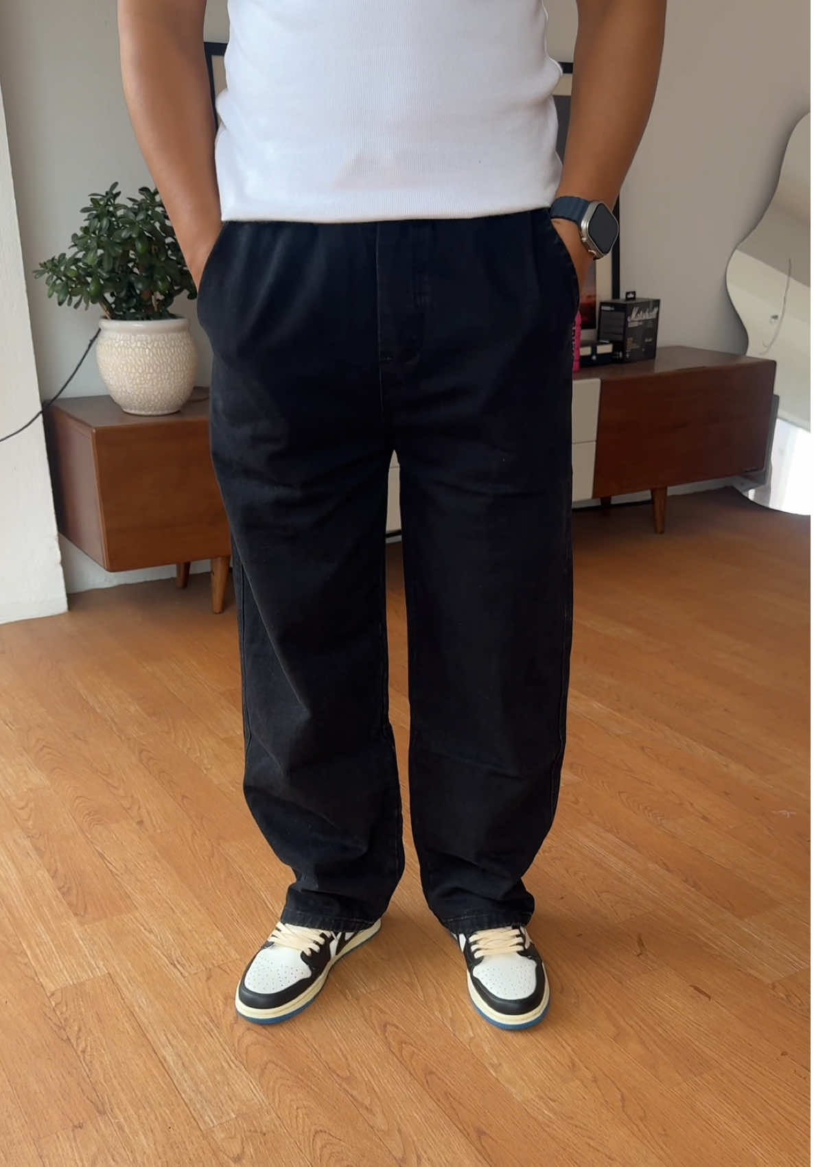 Relaxed-Fit Jeans Available In 2 Colors. Size: M,L,XL. Insta: dmenverse.np for inquiries & orders. #dmenverse #summeroutfits #vacationoutfits #oldmoneyoutfits 