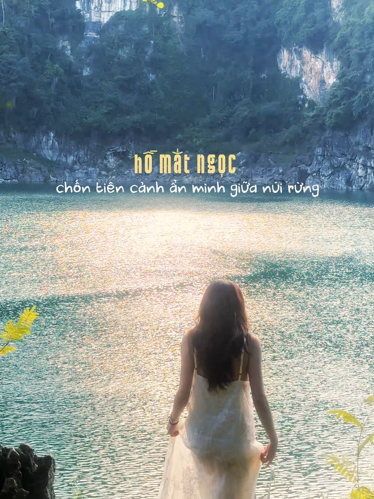 📍Hồ Mắt Ngọc - Phú Thọ  Chốn tiên cảnh ẩn mình giữa núi rừng không phải ai cũng biết 🌱 #homatngoc #roamtravel #travel #dulich #fyp #xuhuong #hoabinh