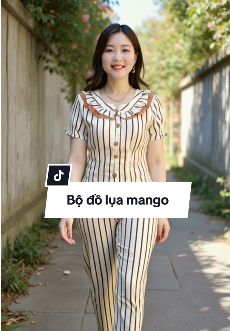 Bộ đồ lụa mango #nguyetnguyetshop #thoitrangnu #bodoluamango #bodomacnha #setdobo 
