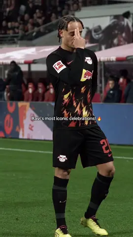 Nobody celebrates like @Xavi Simons 👑😮‍💨 #football #rbleipzig #XaviSimons #Simons 