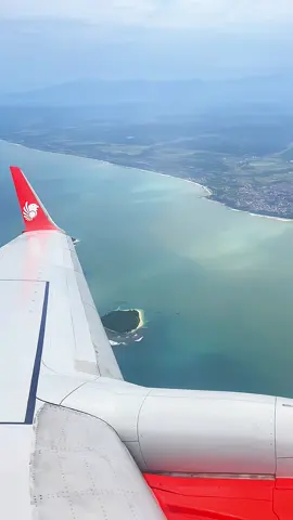 Batam to Pekan Baru ✈️ #batam #pekanbaru #foryoupage #fypシ #laut 