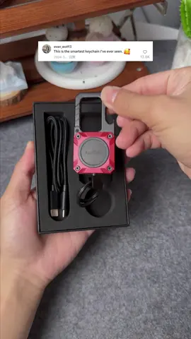 This is the smart keychain I have even seen #keychain #