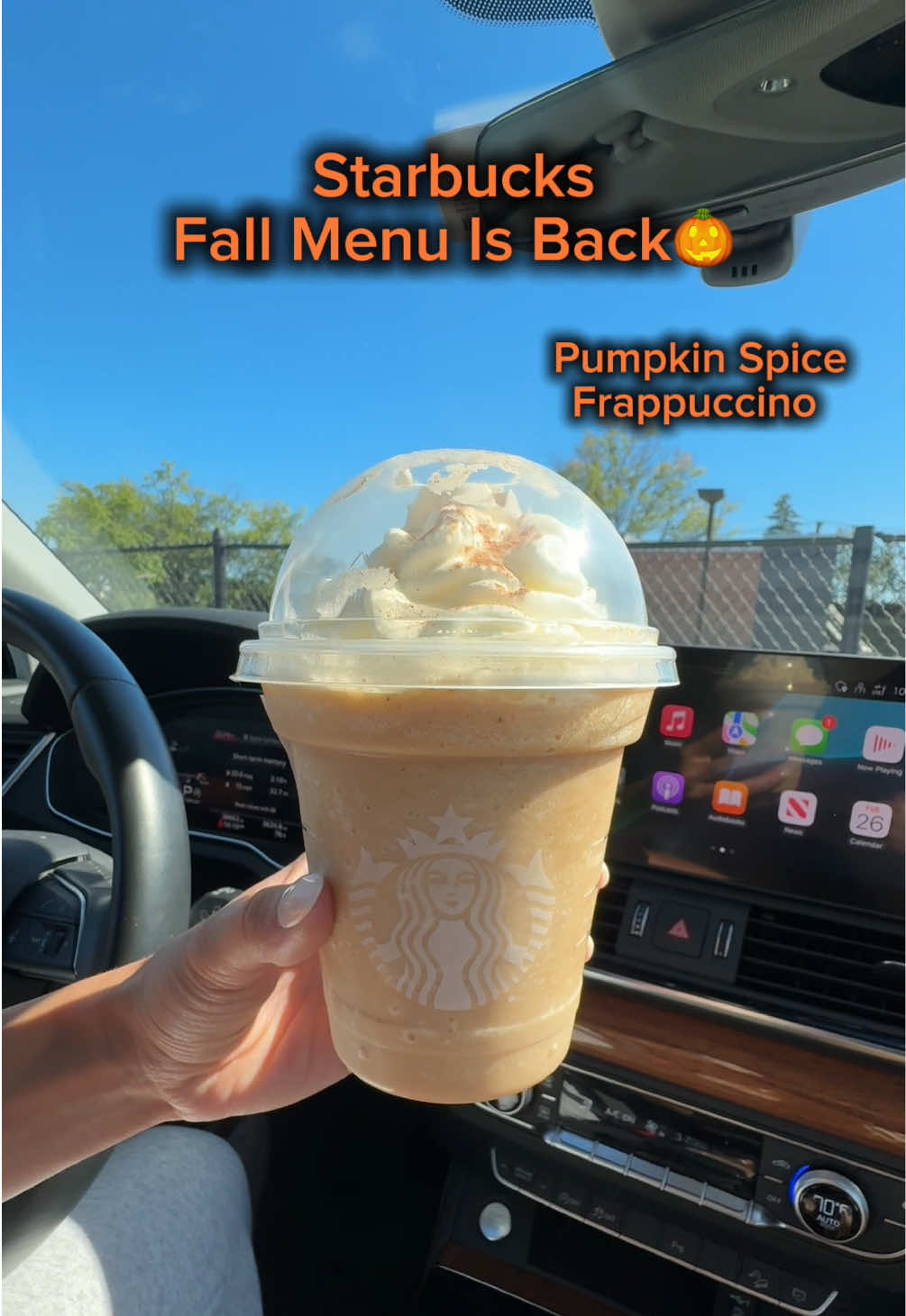 Fall Menu Is Back At Starbucks🎃            #creatorsearchinsights #starbucks #starbucksdrinks #starbucksfalldrinks @Starbucks 