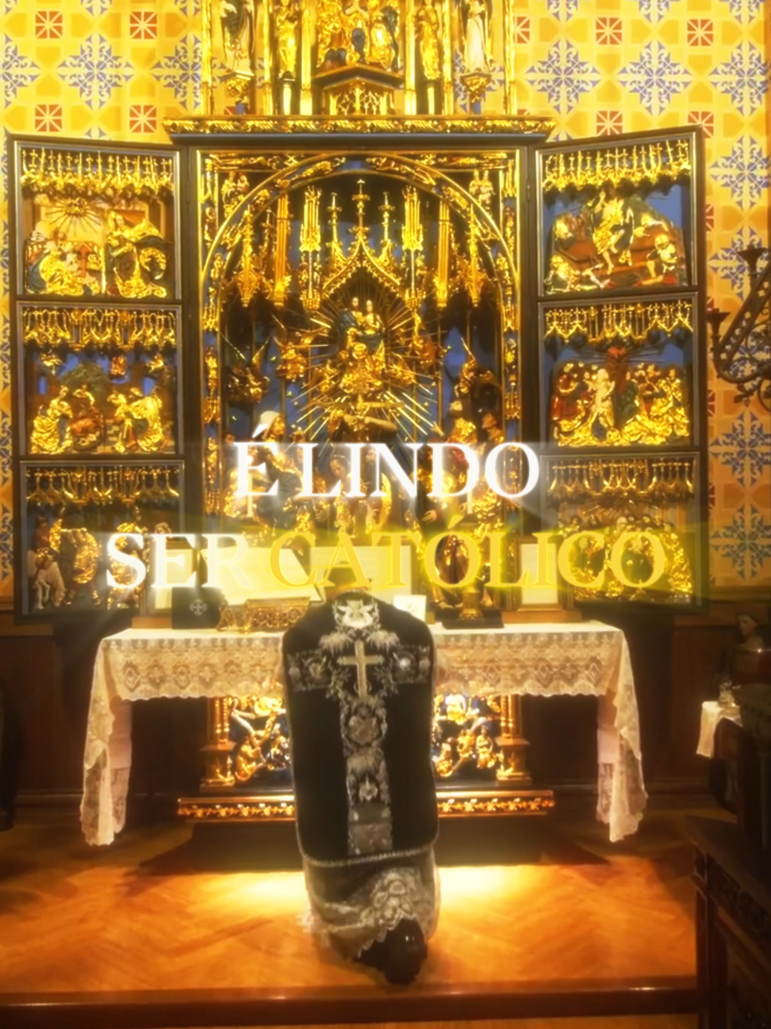 É lindo ser católico! #catholictiktok #catholic #católico #papa #Deus #jesus #maria #fyp