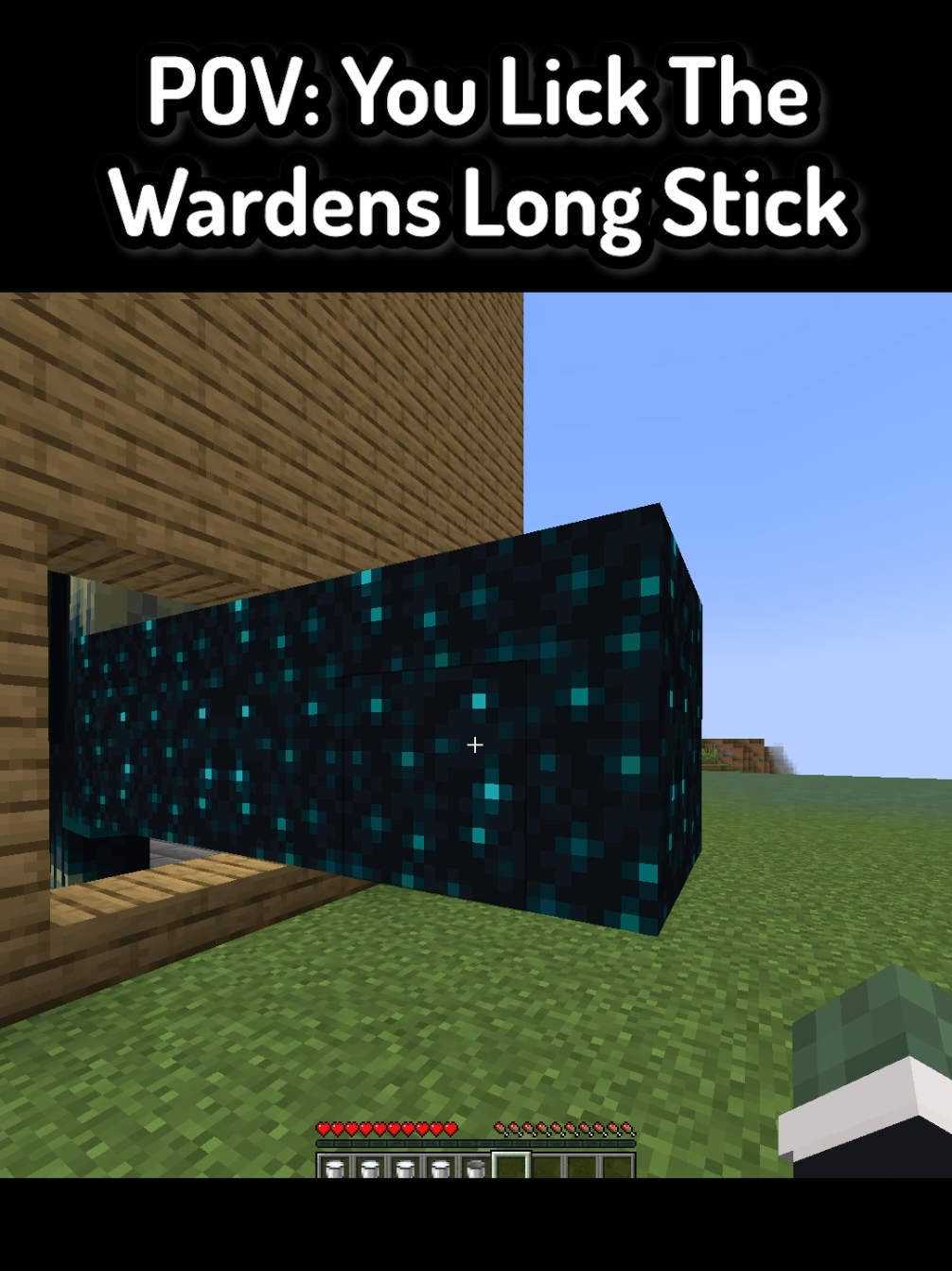 POV: You Lick The Wardens Long Stick In Minecraft ( FT: @Sumatto ) #Minecraft #funnymoments #mc #mcyt #minecraftmemes 