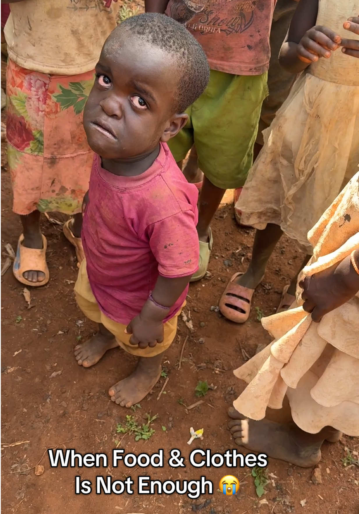 No child should miss a meal or clothes. Donate Anything today 