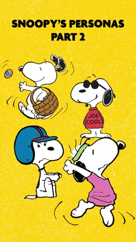 It's part 2 of Snoopy's personas! Which is your favorite? #Snoopy75 #NationalDogDay