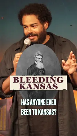 Here’s a joke about the time I went to Kansas for a comedy festival. I asked my friend for his blessing before posting, and he okayed it, though he was nervous this bit might make him come across as a shitty white savior. I don’t think it does. If anything, I think it makes it look like we have some sorta Bugs Bunny/Daffy Duck thing going on.  •  The John Brown Museum sits in Osawatomie, Kansas and is pretty much the only thing in the state worth visiting outside of Kansas City (though I’ve yet to visit the World's Largest Collection of Smallest Versions of Largest Things in Lucas, KS, so I may yet eat my words). The museum houses what remains of John Brown’s Kansan home, a few family artifacts, and various weapons he and his sons used to kill slave owners and attack Harpers Ferry, a federal armory in present-day West Virginia.  •  During our tour, we spotted char marks throughout the building. The steward informed us that part of the museum was burned in 1995 when a meth addict tried to rob the place so he could sell historic artifacts for drug money. While I don’t support the burning of museums, I 100% woulda bought a slave-killing sword from a methhead. There’s still a lot I have to learn about myself, but that I know for sure.  •  Before John Brown was executed by the U.S. government in 1859 for being too cool for America to handle, his final words – written on a note he handed his jailer before being led to the gallows – were: 