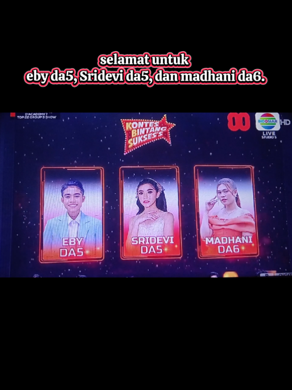 sampai jumpa di tgl 1 September guys😋. #da7top22grup3 #sridevi #eby #madhani #malaminitadimalam