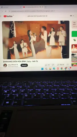 Hát ka-na-ô-khê cùng mềnh nhó😋 #giuahoabinh #cover #fypシ゚viral 