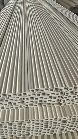 155×18×2900mm wood substitute indoor fluted wpc wall panels for interior design. #decoración.#wpcwallpanel #wpc #wallpanels #wallpanel #wallpanelling #uluckdecor #walldecoration #walldecor #homedecor #wpcfactory #interiordesign #woodgrain #wooddesign