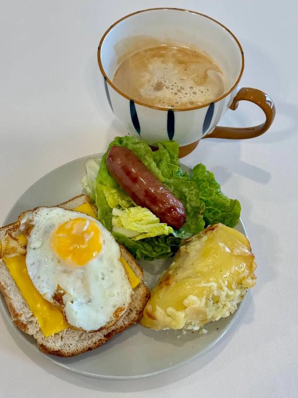 Today's clean breakfast: low fat + high protein = a light day#Simple breakfast