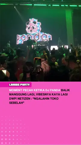 Sepecah itu Dj Panda manggung🔥🔥 📍Cabin Bogor #viral #lambeparty #party #nightclub #djpanda 