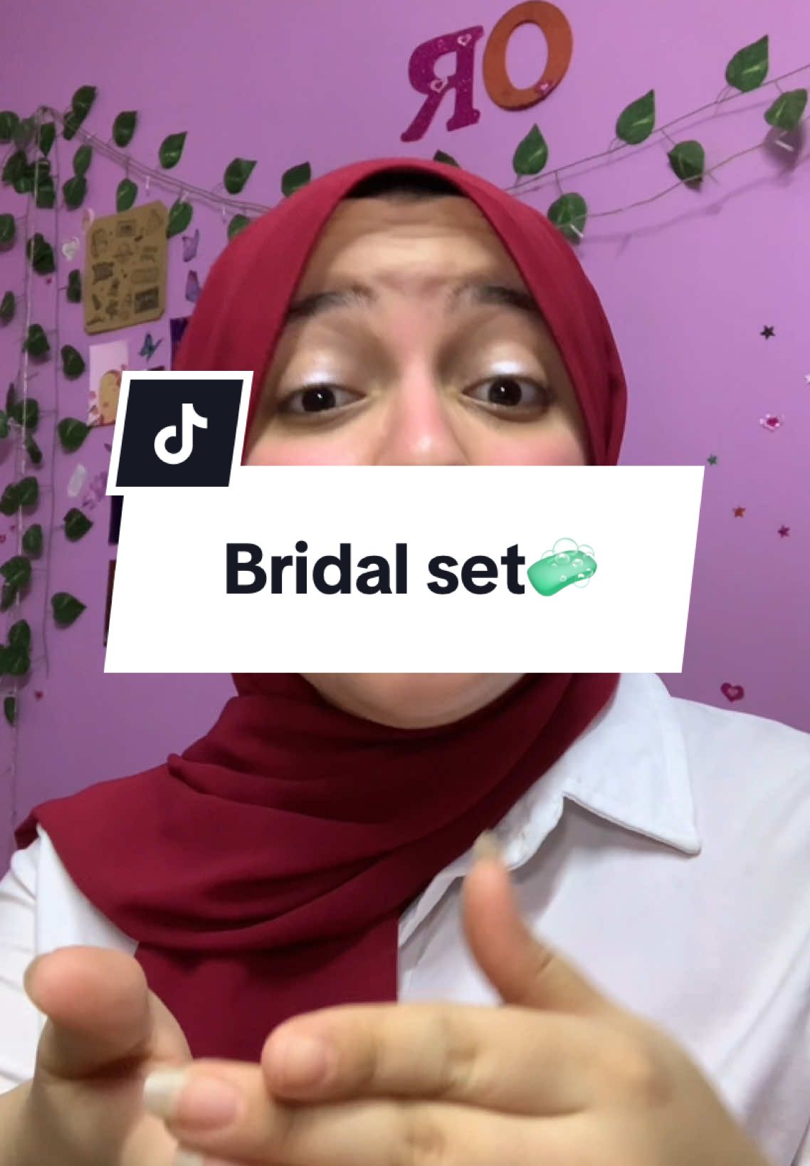 Bridal set from @Selya Beauty 🧼
