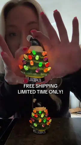 This free shipping is going to end soon! Grab yours while you can! #nflfootball #nflchristmas #footballlover #christmasdecor 