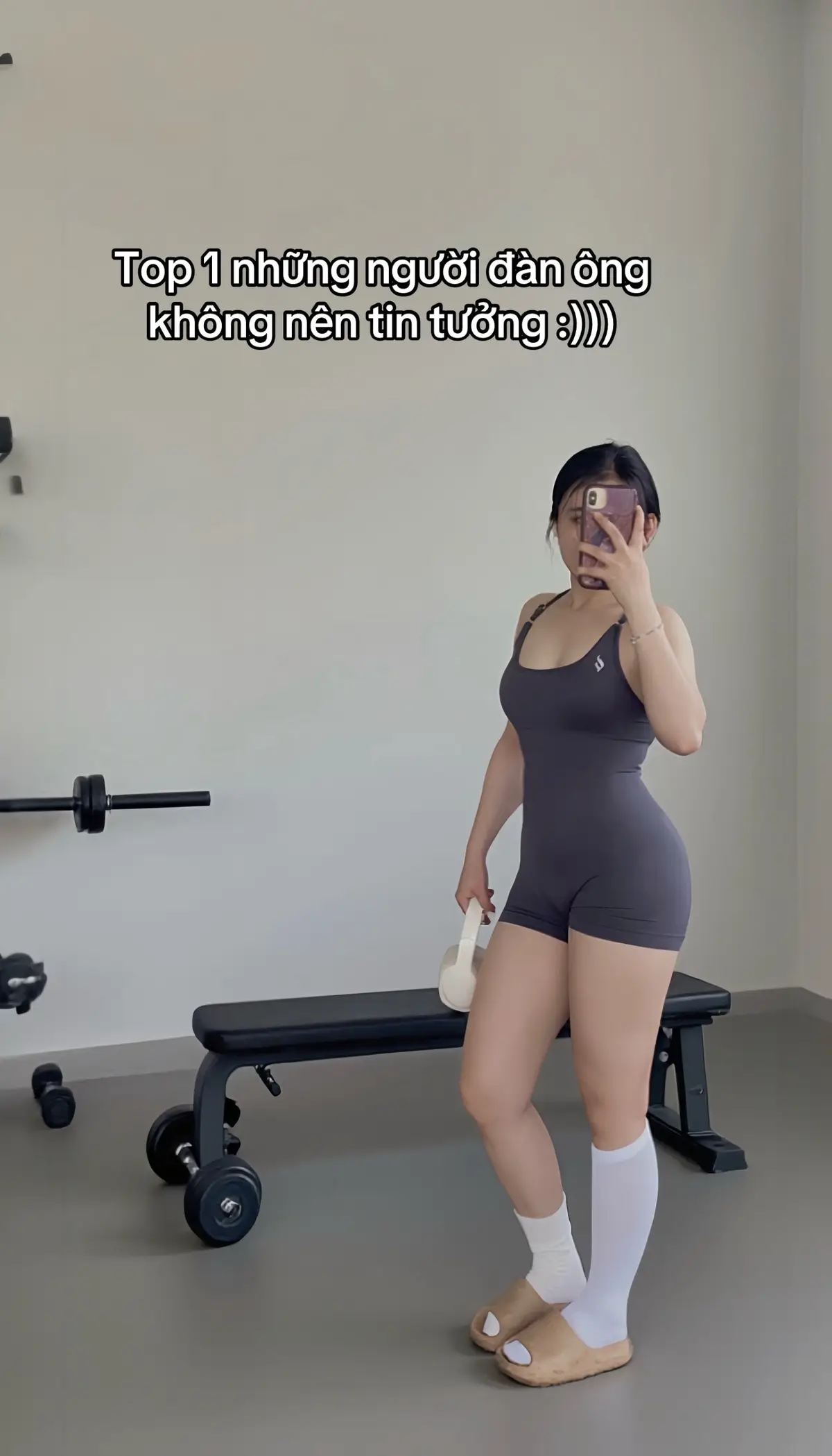 Flop quá thì ghi tên anh vào :))) #xuhuong #thaonhungfit #GymLife 