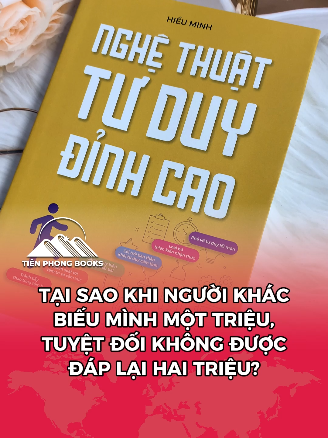Khi người khác giúp bạn 1 triệu, tuyệt đối đừng đáp lại bằng 2 triệu. #nghethuattuduydinhcao #tuduy #sachhay #tienphongbooks