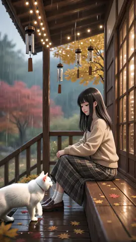 My muse is the autumn rain. #chill #thugian #healing #rainyday #fyp
