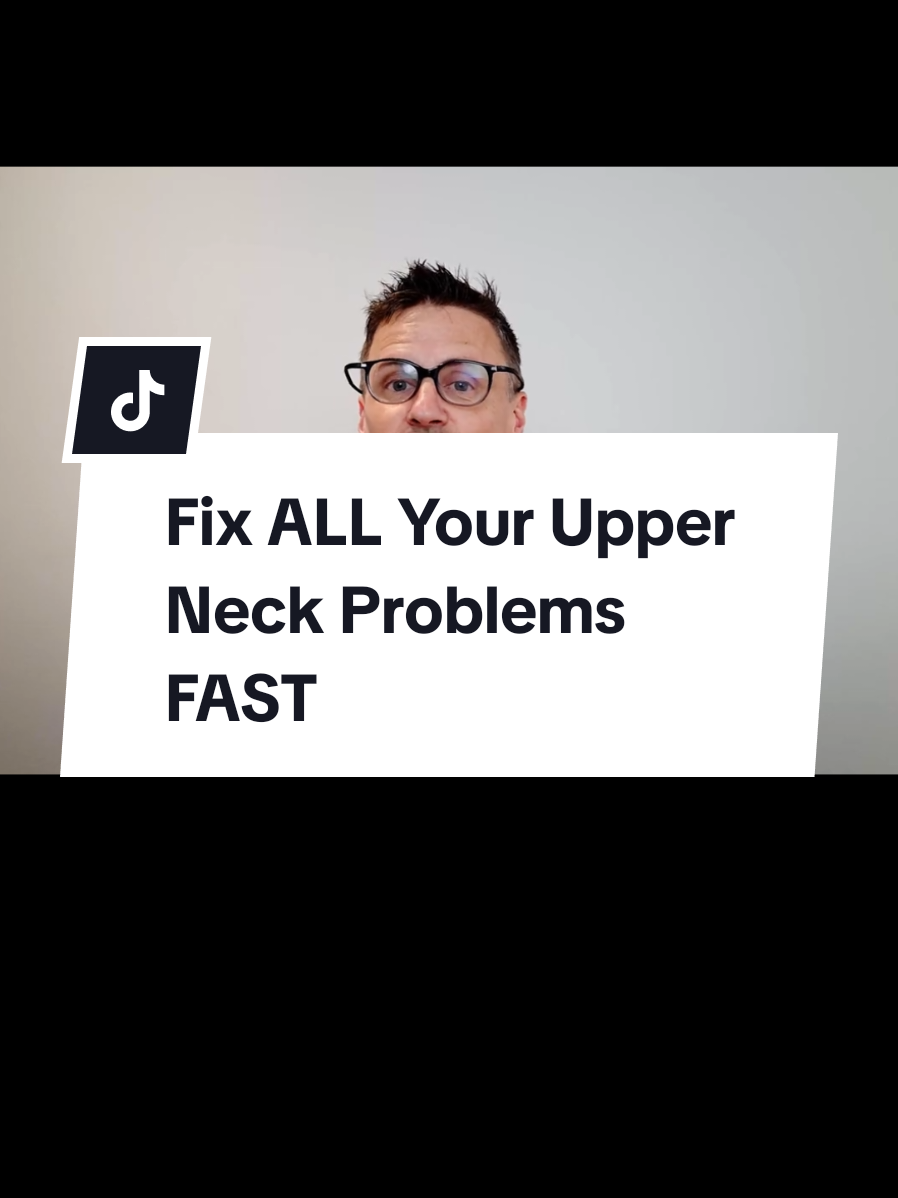 Fix ALL Your Upper Neck Problems FAST #upperneck #neckpain #neckpainrelief #neckproblems #neckhump 