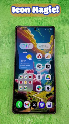 Did you know that you can change your icon colors to match your wallpaper on Galaxy smartphones? Samsung is set to make this theming even more comprehensive in One UI 8.5. #samsung #galaxy #tips #tricks #Tech 