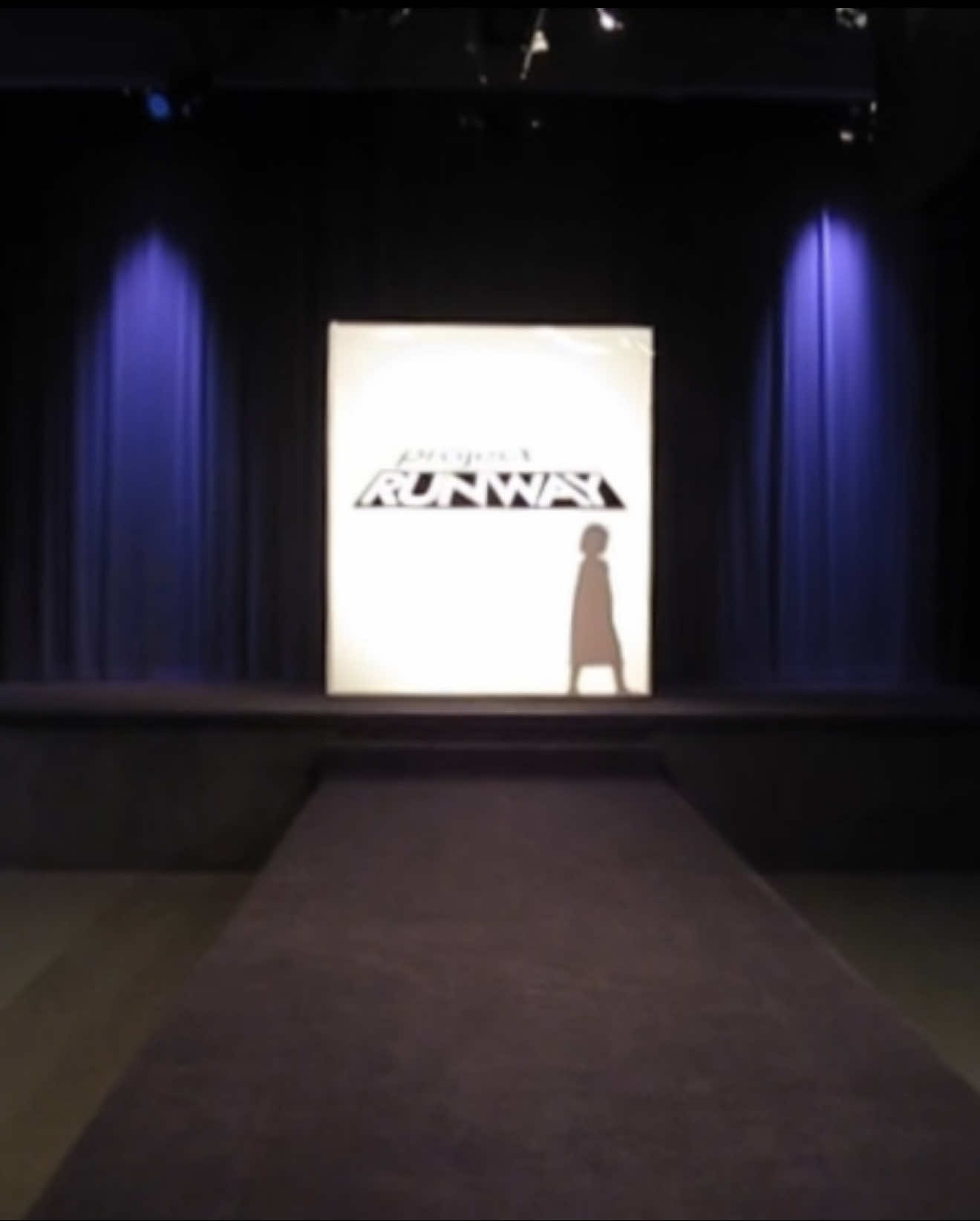 my runway debut… 