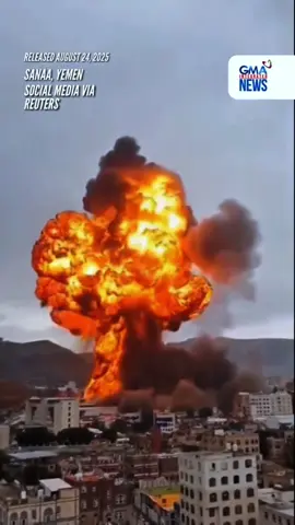 Israeli heavy strikes have hit the Yemeni capital, Sana’a #yemen #people #genocide #sana 'a #israel 