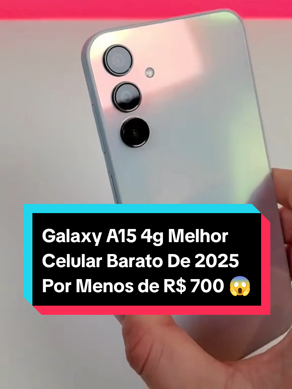 Vale a pena comprar o Galaxy A15 4G em 2025? #vaiprofy #celulares #foryoupage #smartphone  #CapCut 