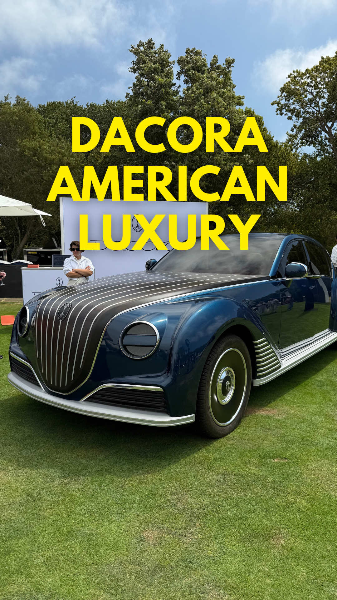 American Made Ultra Luxury Sedan from Dacora Motors #tiktokautocampaign #cartok 