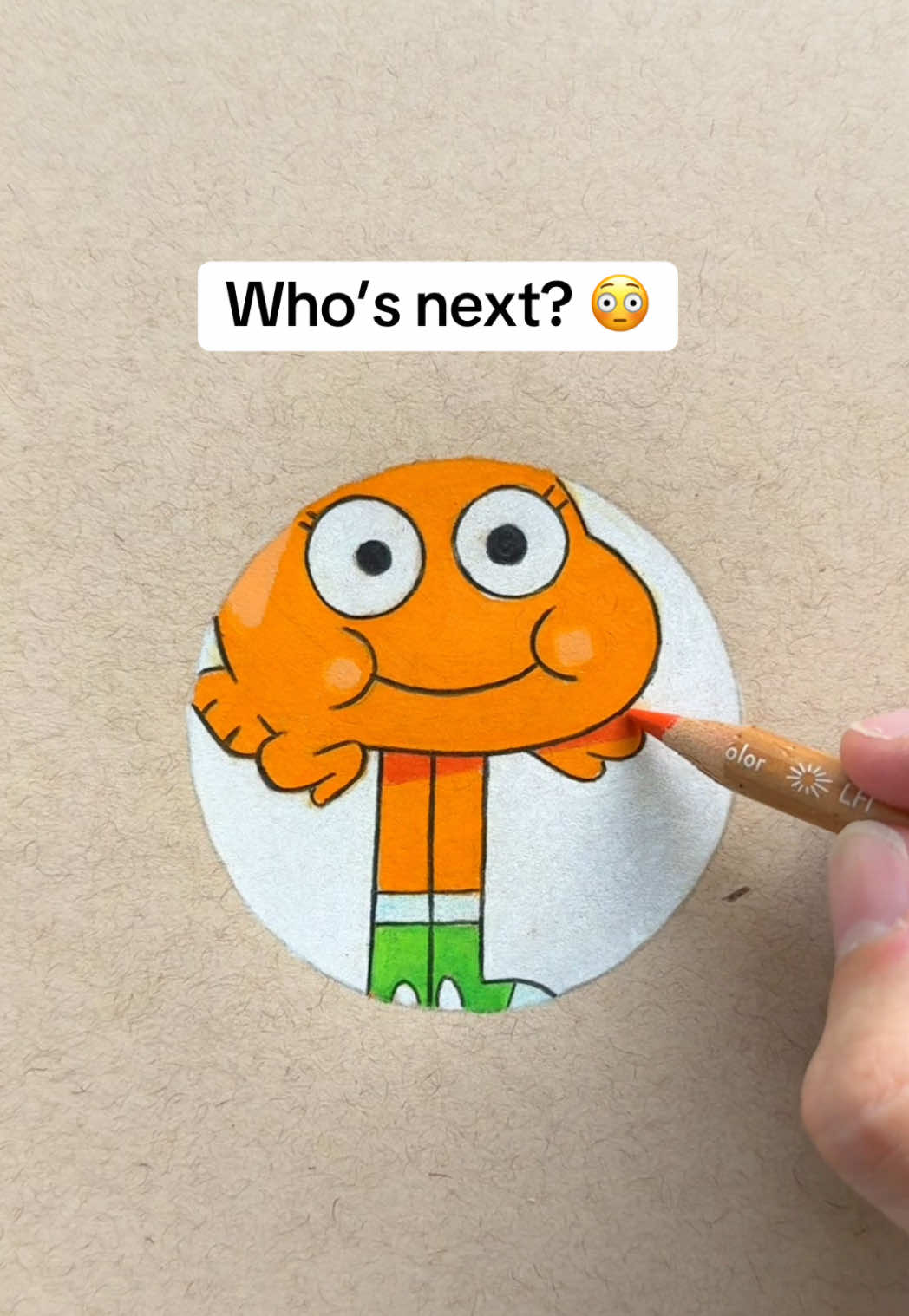Who’s drawn next?🧡 #art #drawing #fyp #profilepicture 