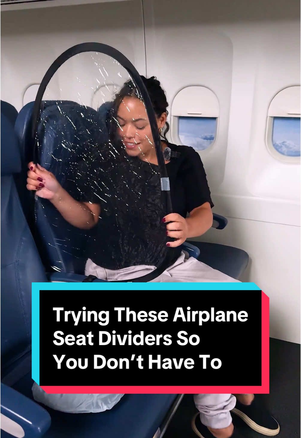 Would you use this on a flight?? Let us know in the comments 🫣 🎥 @Lydia, T+L senior editor #travelproducts #airtravel #producttesting #amazonfinds  If you click on links we provide, we may receive compensation