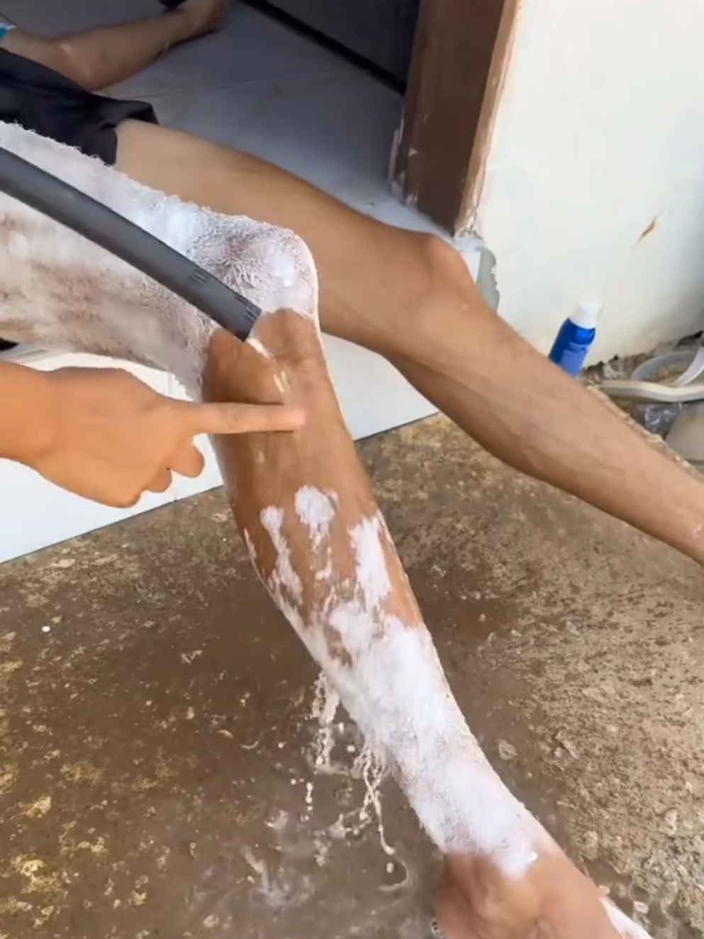 Mousse Spray Depilatório 💙 ID: BJL-MCM-YGS . . . #mousse #moussecake #spray #spraydepilatorio #depilatorio 