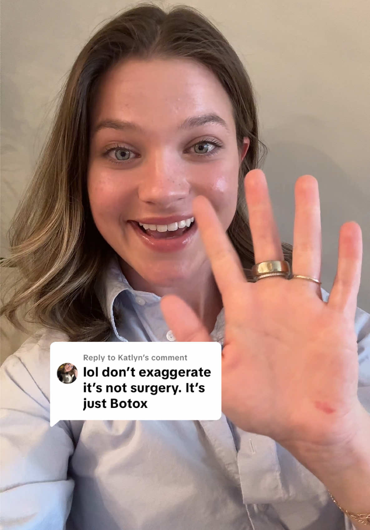 Replying to @Katlyn it IS surgery!! & it is life changing! Call us to learn more 310.557.3037 💙 #hyperhidrosis #etssurgery #sweatyhandsurgery #hyperhidrosisawareness 