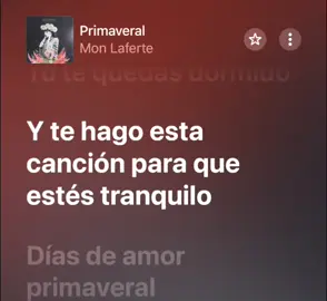 Primaveral - Mon Laferte #primaveral #monlaferte #fyp #musica #letra 