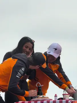 since it’s race week i thought i’d repost this wholesome video i took at silverstone 🧡 #landonorris #oscarpiastri #mclarenf1 #fyp #foryou 