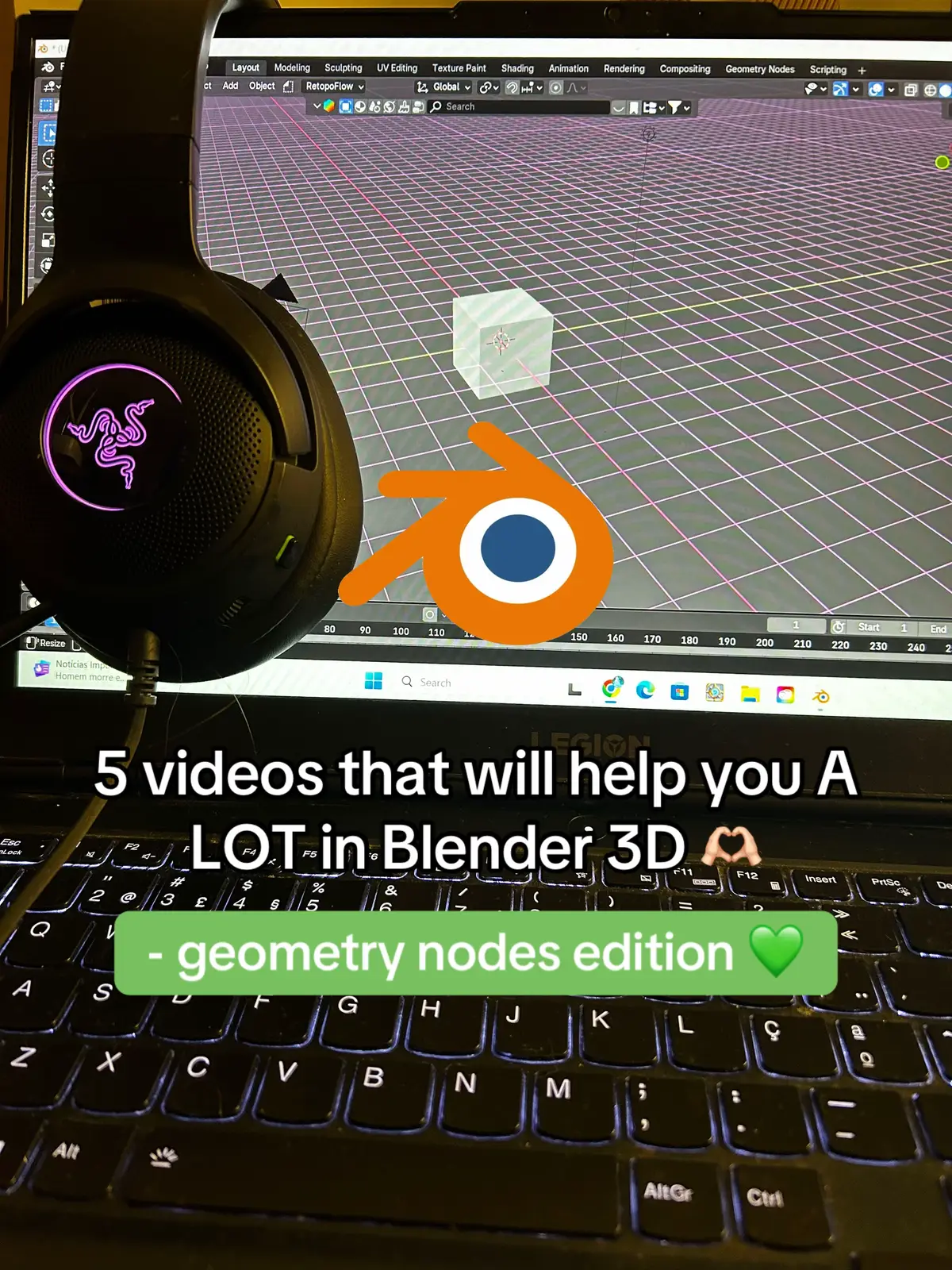 Replying to @♱𝖂𝖍𝖆𝖙𝖘𝖆𝖞𝖆𝖘𝖍𝖆 5 videos that will help you a lot in Blender 3D - geometry nodes edition (beginner friendly)  #beginner #3d #help #tips #fyp 
