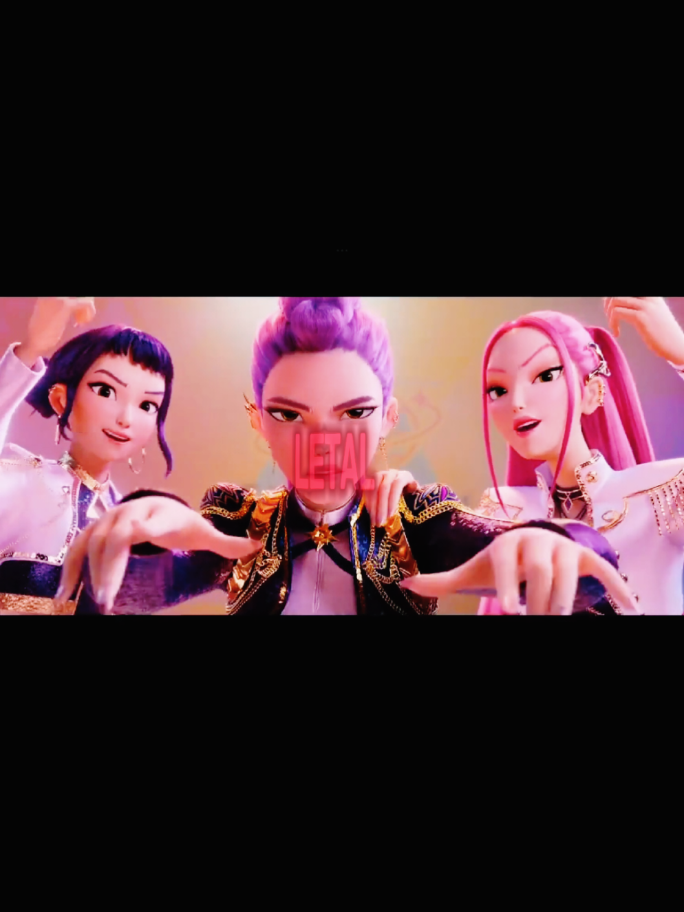 Letal Huntrix Português Completo  - - - #letal #huntrix #guerreirasdokpop #Kpop #videoviral 