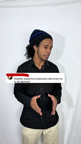 Palavras abreviadas de forma errada #curiosidades #escola #educação #enem 