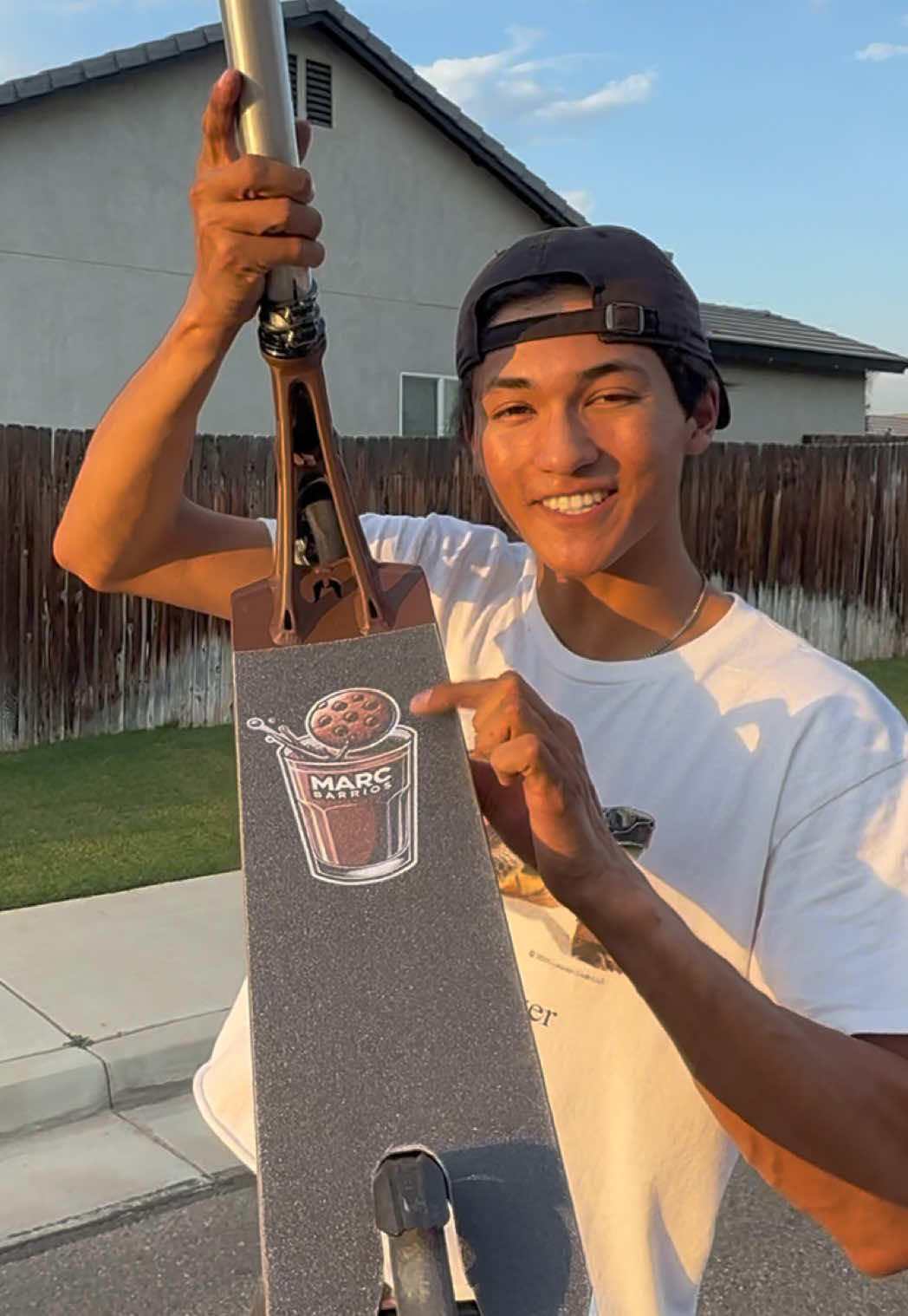 New Scooter Color & my new SIG griptape! 🔥🔥 #scooter #scootering #skatepark 