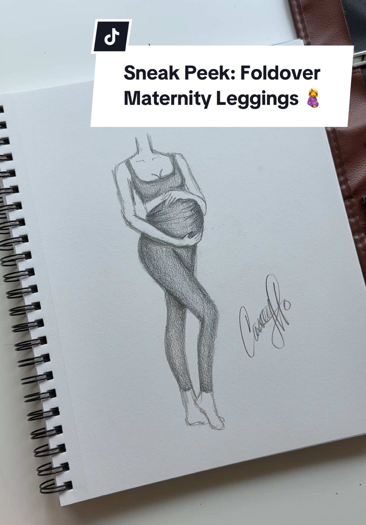 meet the newest addition of our legging family: the Foldover Maternity Legging. she makes her debut in t-minus 2 hours. #maternity #leggings #maternitylegging #maternitywear 