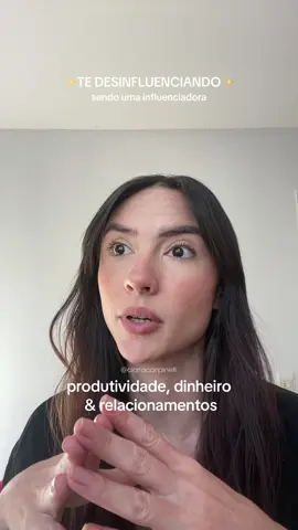 te desinfluenciando a coisas que influenciadores te fez acreditar que é normal, eu sendo uma influenciadora ✨ vamos um pouco pra realidade aqui? Nem tudo que acontece na internet acontece também fora da internet. Vamos pra realidade. #vidaadulta #desinfluenciando #conselhos #creatorsearchinsight 