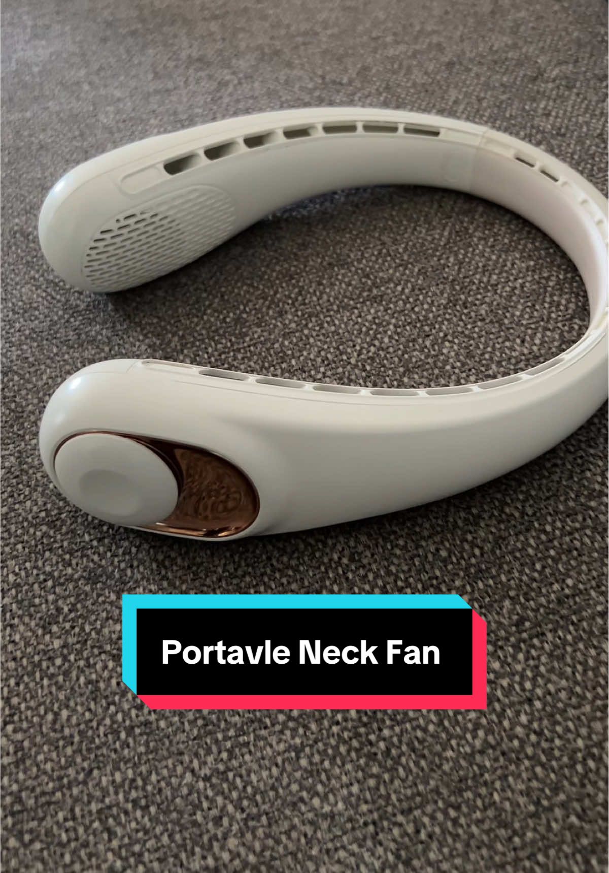 🥵 Hate feeling hot and sweaty when you’re on the go? 💨 Stay cool anywhere with this Portable Neck Fan! ✅ 5200mAh rechargeable battery for up to 16 hours of cooling ✅ Hands-free bladeless design for safe & quiet airflow ✅ 3 adjustable speeds to match your comfort ✅ Perfect for travel, workouts, the office, or just relaxing outdoors Lightweight, stylish, and easy to wear — your personal AC on the move! #NeckFan #TikTokShopCreatorPICKS #DealsForYouDays #StayCool #PortableFan  