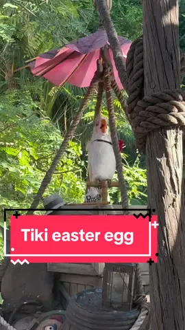 Do you roSEEta? 🦜 she is still missing in WDW but can be found at the tiki terrace at land #disneyland #tikiroom #hiddenmickey #disneyeasteregg #disneyfunfacts 